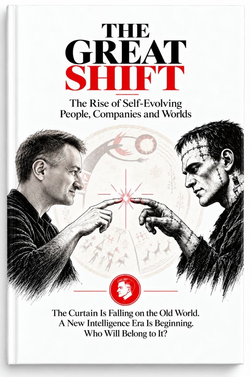 THE GREAT SHIFT book cover by Vic Goncharuk